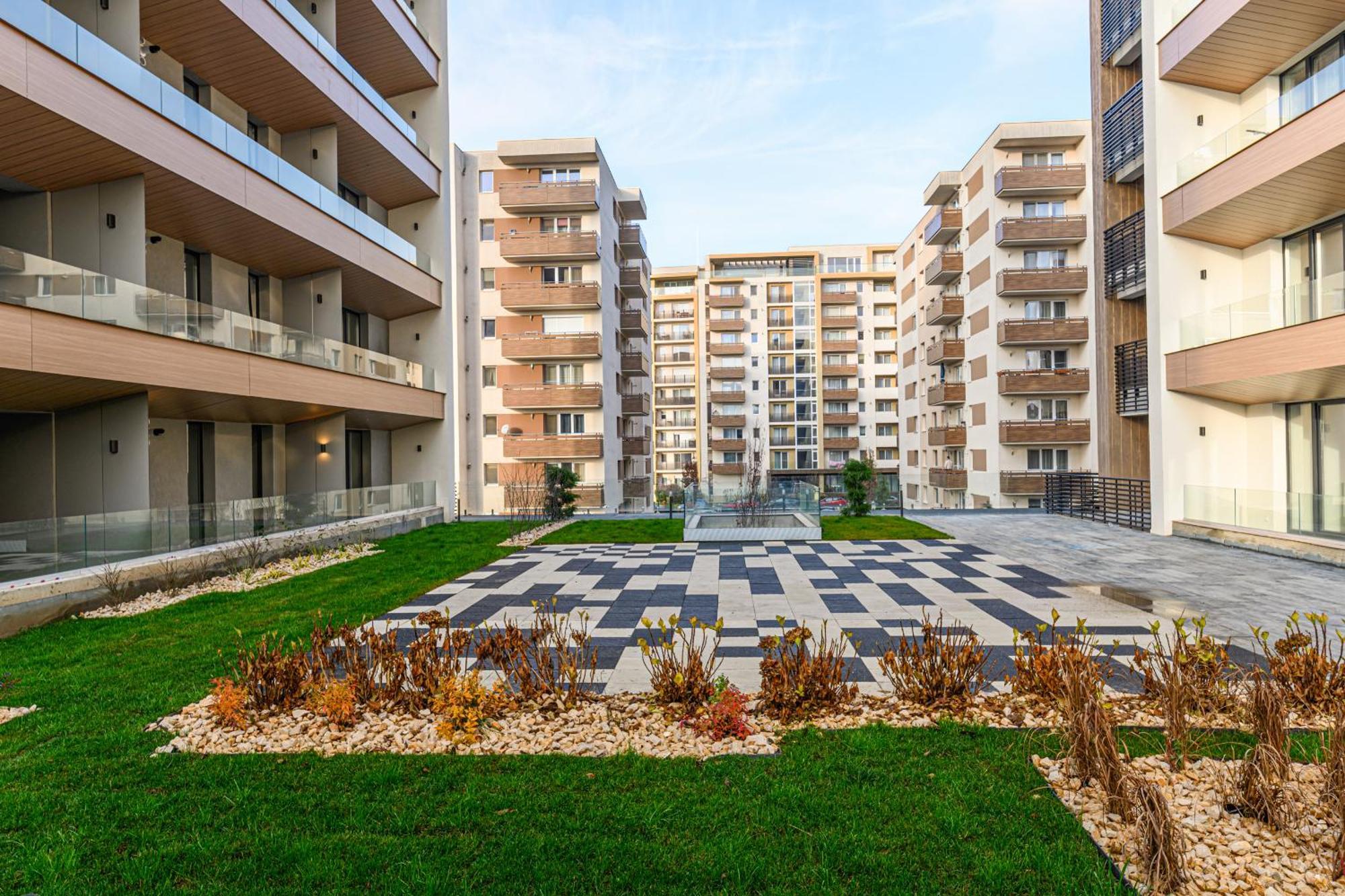 Luxury Landing Apartments Complex Qualis Braşov Exteriör bild
